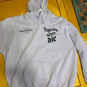 Juice wrld hoodie.
